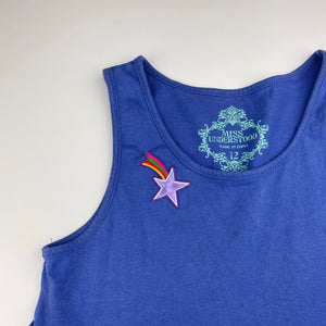 Girls Miss Understood, cotton casual summer dress, FUC, size 12, L: 71cm