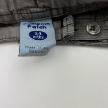 Load image into Gallery viewer, Boys Pumpkin Patch, lightweight cotton cargo shorts, adjustable, GUC, size 2,  