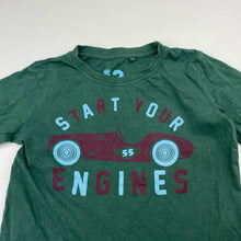 Load image into Gallery viewer, Boys Cotton On, green cotton long sleeve tee / top, GUC, size 3,  