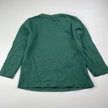 Load image into Gallery viewer, Boys Cotton On, green cotton long sleeve tee / top, GUC, size 3,  