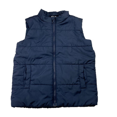 Unisex Anko, navy puffer vest / sleeveless jacket, EUC, size 6,  