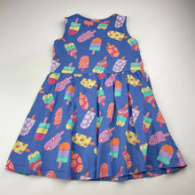 Load image into Gallery viewer, Girls Anko, casual cotton summer dress, GUC, size 4, L: 51cm