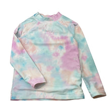 Load image into Gallery viewer, Girls Anko, tie dyed long sleeve rashie / swim top, EUC, size 5,  
