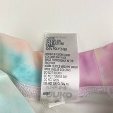 Load image into Gallery viewer, Girls Anko, tie dyed long sleeve rashie / swim top, EUC, size 5,  