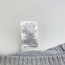 Load image into Gallery viewer, Girls Target, knitted cotton sweater / jumper, cat, FUC, size 3,  
