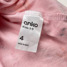 Load image into Gallery viewer, Girls Anko, cotton casual dress, cats, FUC, size 4, L: 51cm