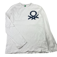 Load image into Gallery viewer, Boys United Colors of Benetton, cotton long sleeve tee / top, FUC, size 8-9,  