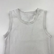 Load image into Gallery viewer, Unisex Marquise, cotton singlet top, FUC, size 00,  