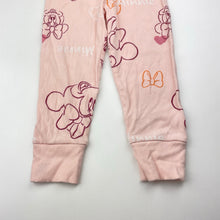 Load image into Gallery viewer, Girls DIsney, Minnie Mouse stretchy pyjama pants / bottoms, EUC, size 1,  