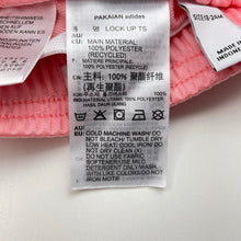 Load image into Gallery viewer, Girls Adidas, pink track pants, elasticated, Inside leg: 32cm, EUC, size 2,  