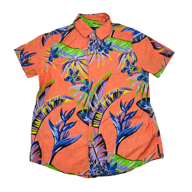 Boys Next, colourful lightweight cotton short sleeve shirt, EUC, size 3,  