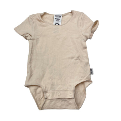 Girls Bonds, stretchy organic cotton blend bodysuit / romper, EUC, size 0000,  