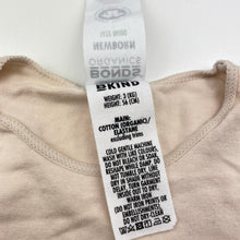 Load image into Gallery viewer, Girls Bonds, stretchy organic cotton blend bodysuit / romper, EUC, size 0000,  