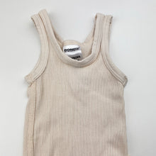 Load image into Gallery viewer, Unisex Bonds, ribbed organic cotton singletsuit / romper, EUC, size 0000,  