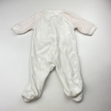 Load image into Gallery viewer, Girls Anko, soft velour zip coverall / romper, EUC, size 0000,  