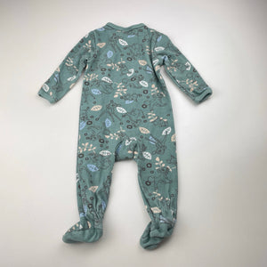 Girls DIsney, stretchy zip coverall / romper, GUC, size 00,  