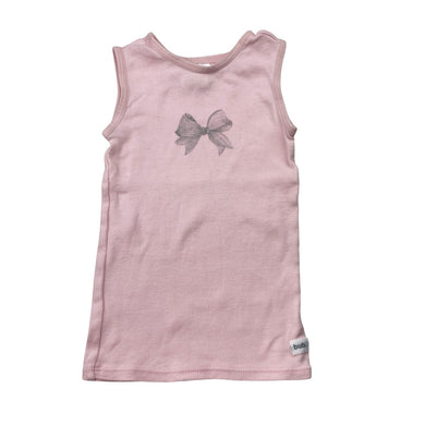 Girls Target, pink cotton singlet top, GUC, size 00,  