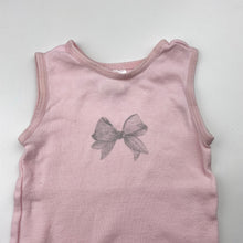 Load image into Gallery viewer, Girls Target, pink cotton singlet top, GUC, size 00,  