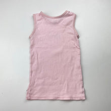 Load image into Gallery viewer, Girls Target, pink cotton singlet top, GUC, size 00,  