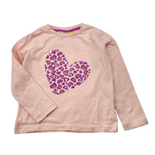 Load image into Gallery viewer, Girls Lily &amp; Dan, pink cotton long sleeve tee / top, FUC, size 4,  
