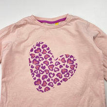Load image into Gallery viewer, Girls Lily &amp; Dan, pink cotton long sleeve tee / top, FUC, size 4,  