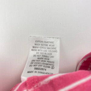 Girls Target, striped stretchy leggings / bottoms, GUC, size 00,  