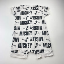 Load image into Gallery viewer, Boys Bonds, zip wondersuit, Mickey Mouse, wash fade, FUC, size 2,  