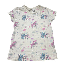 Load image into Gallery viewer, Girls My Little Pony, cotton pyjama tee / top, FUC, size 5,  