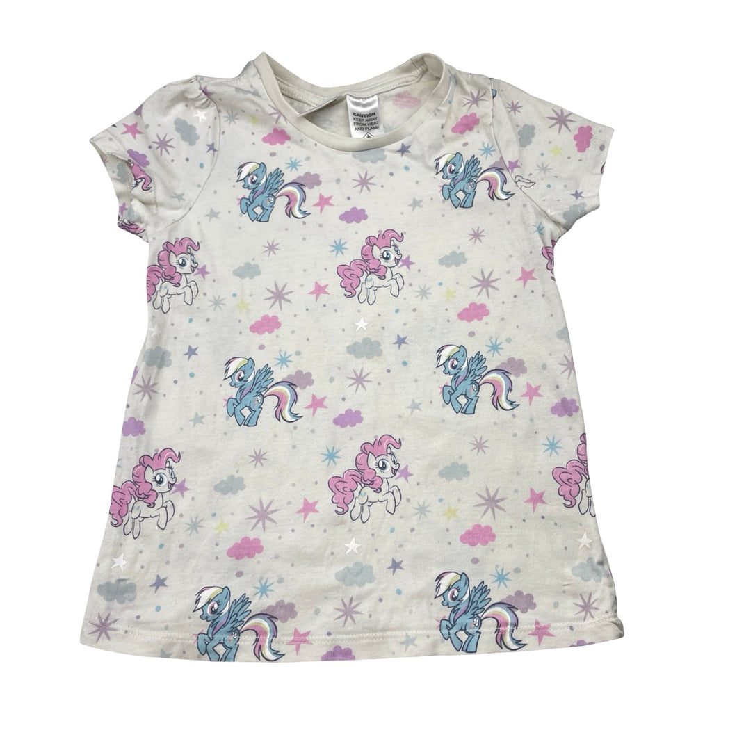 Girls My Little Pony, cotton pyjama tee / top, FUC, size 5,  