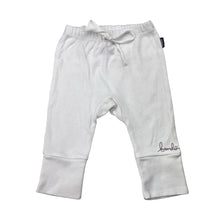 Load image into Gallery viewer, Unisex Bonds, white cotton pants / bottoms, GUC, size 000,  