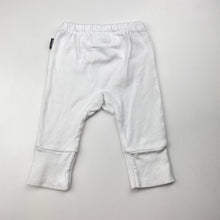 Load image into Gallery viewer, Unisex Bonds, white cotton pants / bottoms, GUC, size 000,  