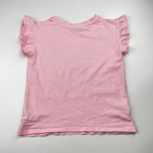 Load image into Gallery viewer, Girls Anko, cotton tee / top, sequin butterfly, FUC, size 4,  