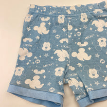 Load image into Gallery viewer, Boys DIsney, Mickey Mouse cotton pyjama shorts, FUC, size 1,  