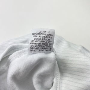 Unisex Marquise, cotton coverall / romper, GUC, size 0000,  