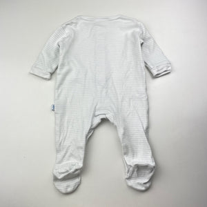 Unisex Marquise, cotton coverall / romper, GUC, size 0000,  