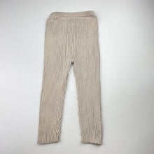 Load image into Gallery viewer, Girls H&amp;M, ribbed cotton leggings / bottoms, GUC, size 1-2,  