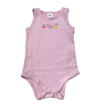 Girls Target, pink cotton singletsuit romper, GUC, size 1,  
