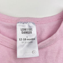 Load image into Gallery viewer, Girls Target, pink cotton singletsuit romper, GUC, size 1,  