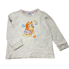 Load image into Gallery viewer, Unisex Bluey, Bingo cotton long sleeve pyjama top, FUC, size 5,  