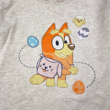 Load image into Gallery viewer, Unisex Bluey, Bingo cotton long sleeve pyjama top, FUC, size 5,  