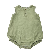 Load image into Gallery viewer, Unisex Anko, textured cotton romper, FUC, size 0,  