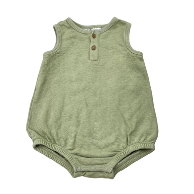 Unisex Anko, textured cotton romper, FUC, size 0,  
