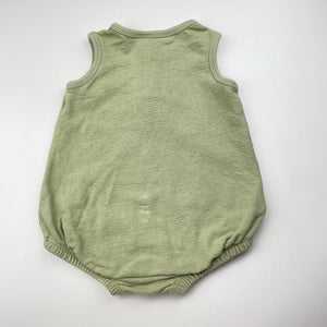Unisex Anko, textured cotton romper, FUC, size 0,  