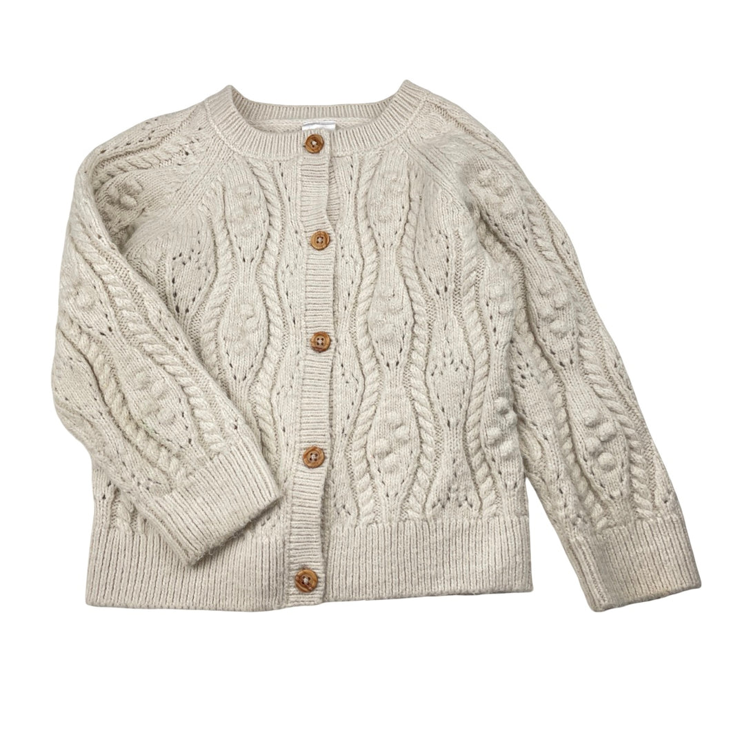 Girls Target, knitted cardigan, marks back sleeves, FUC, size 3,  