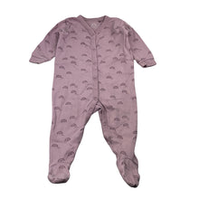 Load image into Gallery viewer, Girls Next, cotton coverall / romper, rainbows, GUC, size 0,  