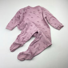 Load image into Gallery viewer, Girls Next, cotton coverall / romper, rainbows, GUC, size 0,  