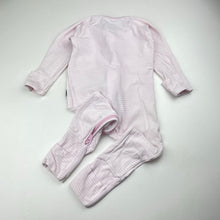 Load image into Gallery viewer, Girls Bonds, zip wondersuit / zippy / romper, GUC, size 0,  