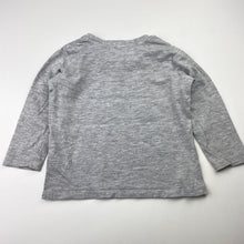 Load image into Gallery viewer, Boys Dymples, grey long sleeve tee / top, FUC, size 1,  