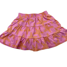 Load image into Gallery viewer, Girls Mango, pink skirt, built-in shorts, elasticated, FUC, size 2,  