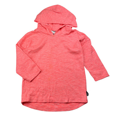 Girls Bonds, long sleeve hooded tee / top, marks on front, FUC, size 2,  